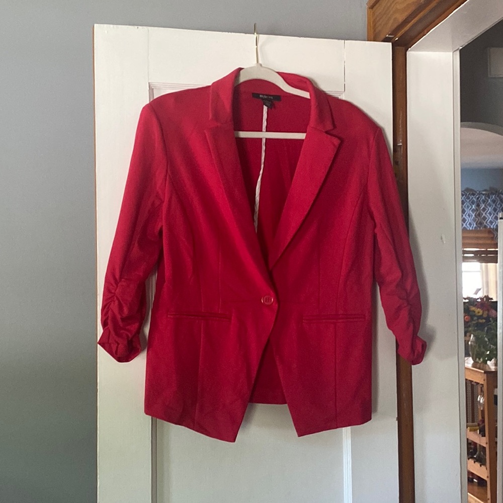 Style and Company cotton spandex suit jacket